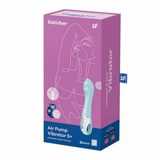 Satisfyer • Air Pump Vibrator 5+ 充氣式震動棒