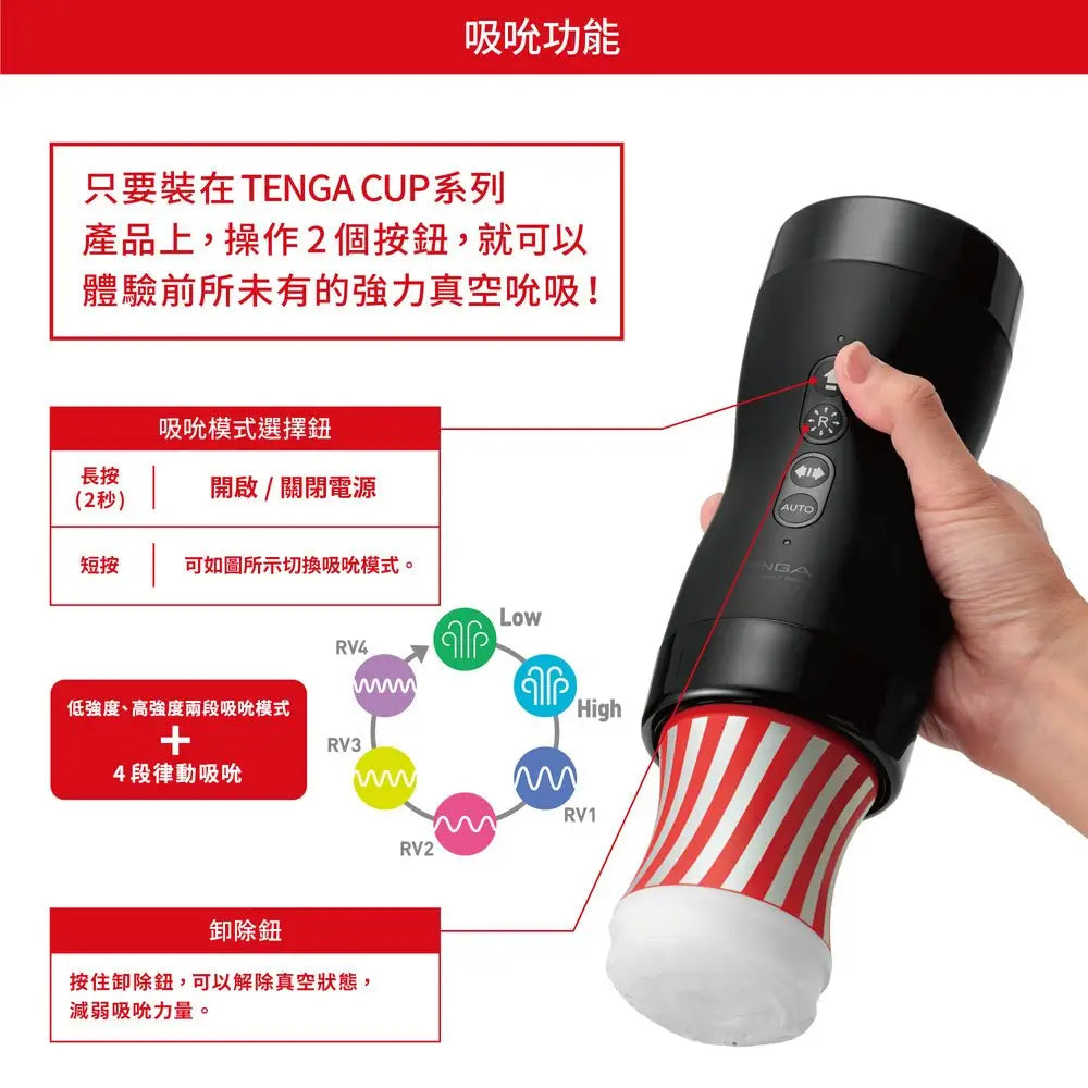 TENGA • ㊚ 【GYRO專用 刺激】ROLLING GYRO ROLLER CUP 飛機杯 | 旋轉加配專用杯！