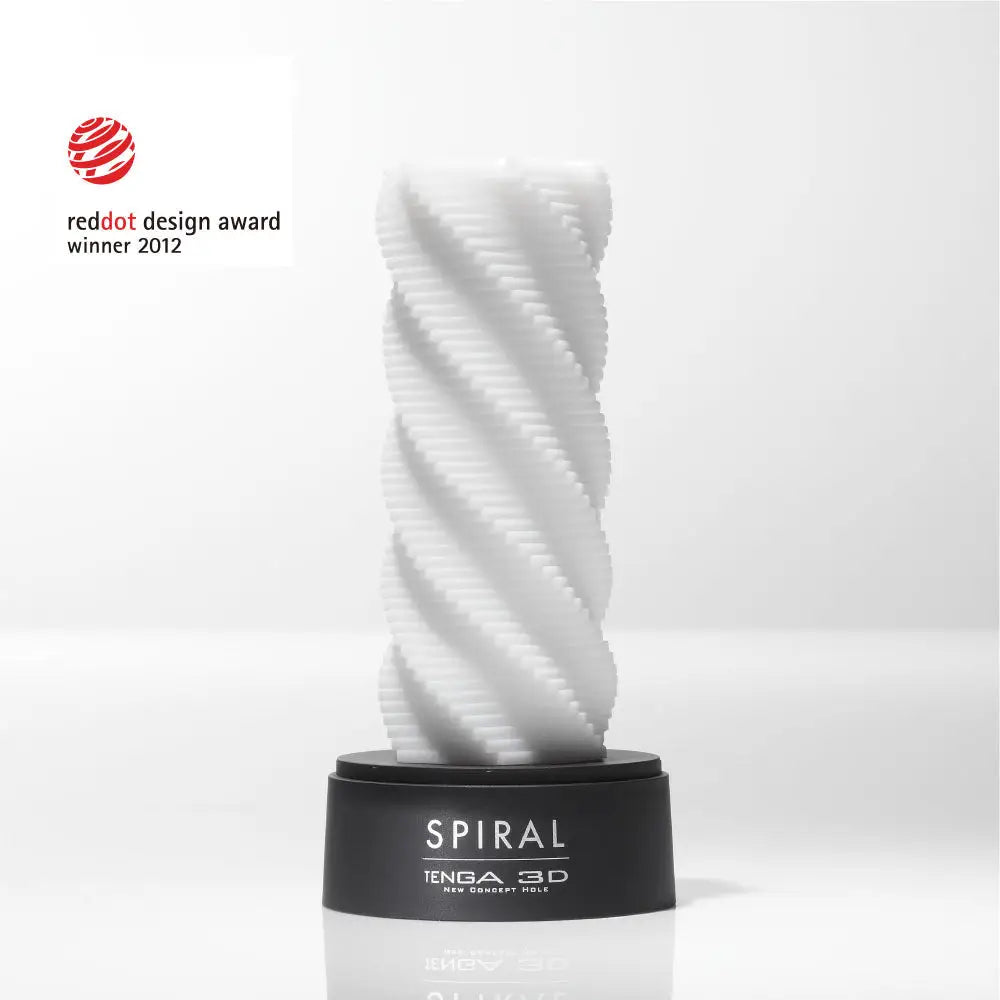 TENGA • ㊚ 【SPIRAL】TENGA 3D 螺旋梯 幾何杯 飛機杯 | 刷頭般細膩感，同時享受兩種快感！